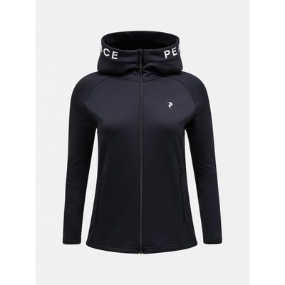 Peak Performance W Rider Zip Hood Black