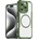 HQWear Кейс Leading Series, с MagSafe за iPhone 16 Pro, зелен (Leading series MagSafe Iphone 16 Pro green)