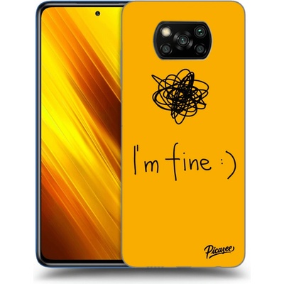 Pouzdro Picasee ULTIMATE CASE Xiaomi Poco X3 - I am fine
