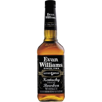 Evan Williams Black 43% 1 l (holá láhev)