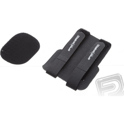 SpotOnRC Dvojitý utahovací suchý zip pro baterie,rx a nádrže černý