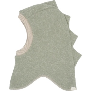 maximo Детска зимна шапка (beanie) maximo Kids' Mini Slouch Beanie Dinosaur Balaclava - Mineral / Light Brown Melange - размер 47-49 cm (904-5104-0111)