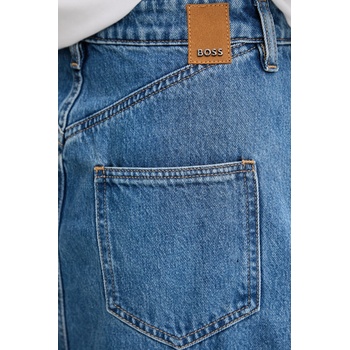 BOSS Дънкова пола boss в синьо къса разкроена 50538596 (50538596)