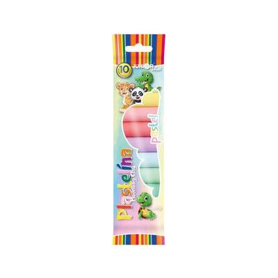 Plastelína JUNIOR – 10 pastelových odtieňov