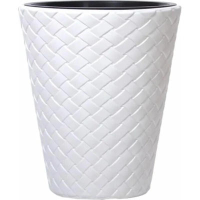 Prosperplast KVĚTINÁČ MATUBA 400 mm - BÍLÝ (S449) PDBMT400-S449 - DBMT400-S449