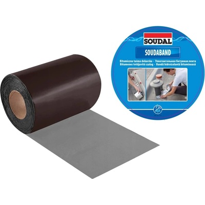 Soudal Soudaband Bitúmenová strešná tesniaca páska 300 mm x 10 m hnedá