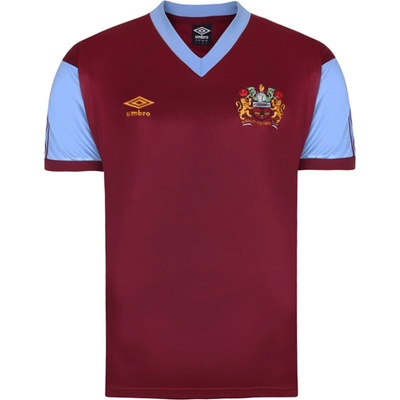 Score Draw Футболна фланелка Score Draw Score Draw Burnley Home Shirt 1990 - Claret/Blue