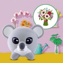 TM Toys Zvířátko Flockies Koala Kali 4 cm