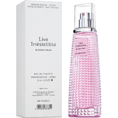 Givenchy Live Irresistible Blossom Crush toaletní voda dámská 75 ml tester