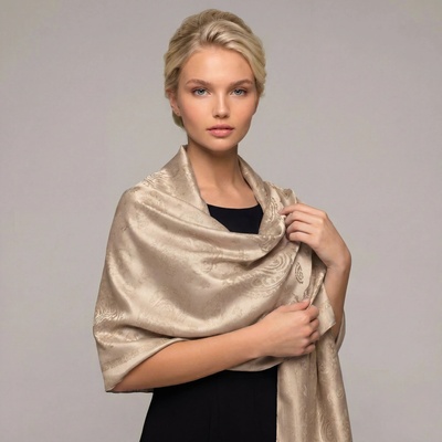 Classic Scarf šála holubí šeď