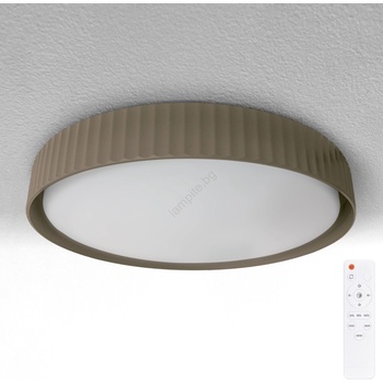 Brilagi - димируемо LED таванно осветително тяло LUCIA, 60 W, 230 V, Ø 59 см, таупе + с дистанционно управление (BG3486)