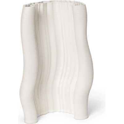 ferm LIVING Ваза МОАР 30 см, бял, керамика с глазура, твърд LIVING (FERM1104266244)