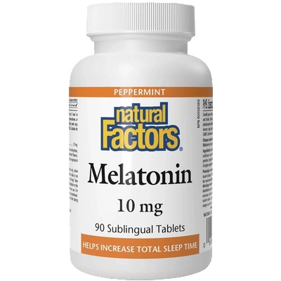 Natural Factors Melatonin 10 mg, 90 Tablets