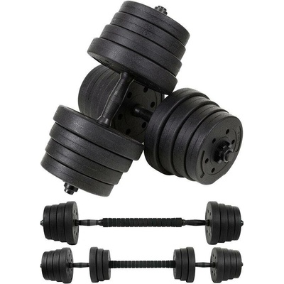 Funfit Bitumenové činky 2 x 15 kg