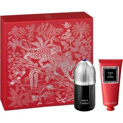 Cartier Pasha de Cartier Edition Noire Комплект (EDT 100ml + SG 100ml) за Мъже