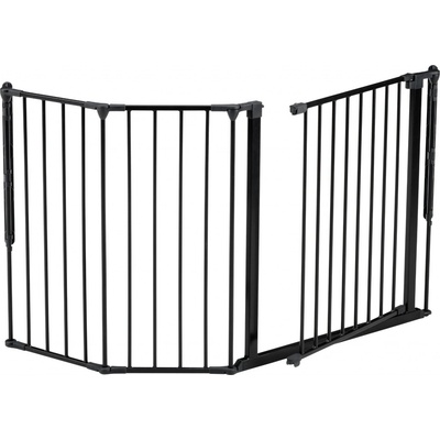 BabyDan Priestorová zábrana New Flex L 90-225 cm čierna