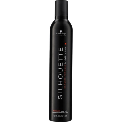 Schwarzkopf Silhouette Super Hold Mousse pěnové tužidlo 500 ml