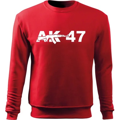 DRAGOWA детски суитшърт АК47, червен (7298)