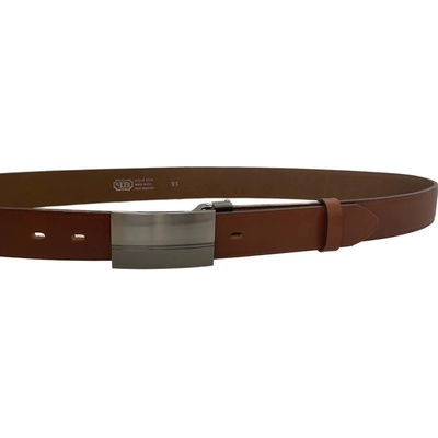Penny Belts pánský kožený opasek 35-020-1PS-43 hnědý