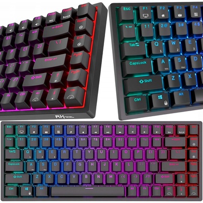 Royal Kludge RK84 RGB Red switch black