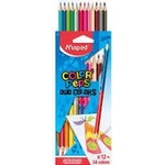 Maped Двувърхи моливи MAPED Color Peps Duo 24 цвята
