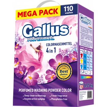 Gallus Profesional Color prací prášek 6,05 kg 110 PD