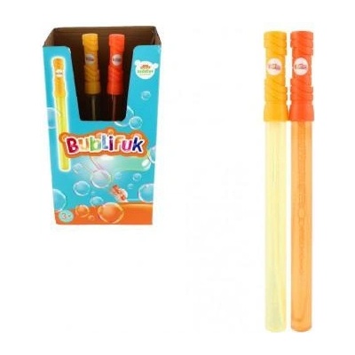 Bublifuk trubica tyč 120 ml 37cm 2 farby 24ks v boxe