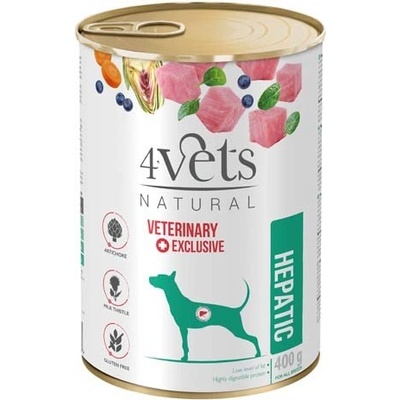 4Vets Natural Veterinary Exclusive Hepatic 400 g