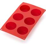 Lékué Форма за печене Lekue 1010170, 30x17.5x3.5 см, 720 мл, От -60 до +220C, Платинен силикон, Червен (1010170)