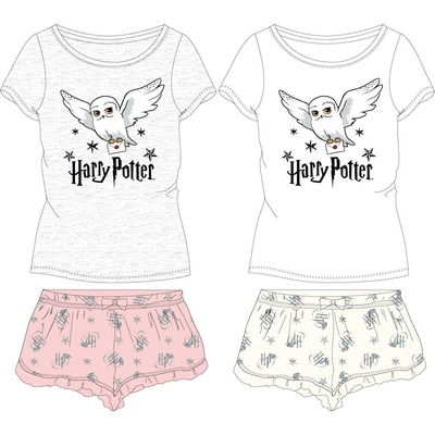 Dievčenské pyžamo Harry Potter 5204410 biela smotanová