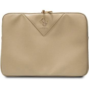 GUESS Guess Triangle 4G Калъф за лаптоп, 14", златист