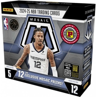 Panini 2024-2025 Mosaic Basketball Hobby Box International