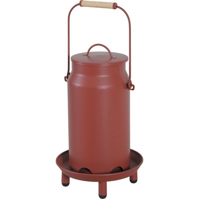 Zolux Krmítko plnění shora kov červená 3,5l