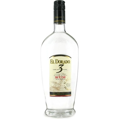El Dorado 3y 40% 0,7 l (čistá fľaša)