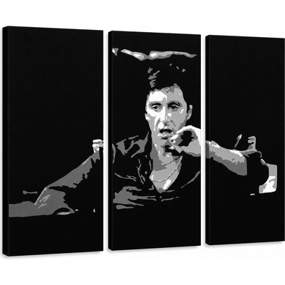 Ručne maľovaný POP Art obraz AL PACINO - 90x60 cm