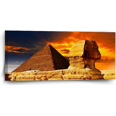 Sablio Obraz Pyramídy - 110x50 cm