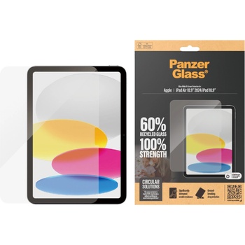 Panzer Стъклен протектор PanzerGlass за Apple Ipad 10.9 ( 2024), Antibacterial - Черен