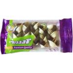 Braaaf Braaf Twister - Лакомство за кучета, вкусни усукани плитки от 100% телешка кожа