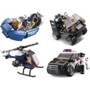 Sluban B0638 Policie 4v1 Dispaly 4druhy / 8 ks