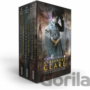 Pekelné stroje 1-3 diel box - Cassandra Clare