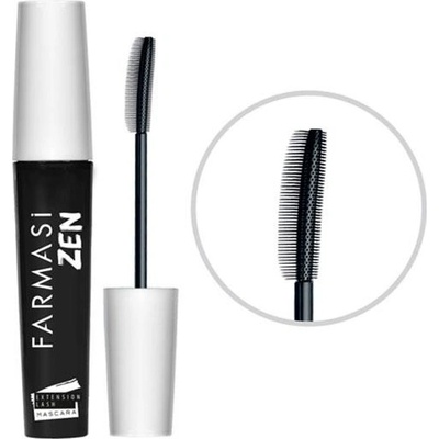 Farmasi Zen řasenka pro objem délku a oddělení řas Black 8 ml – Zboží Dáma