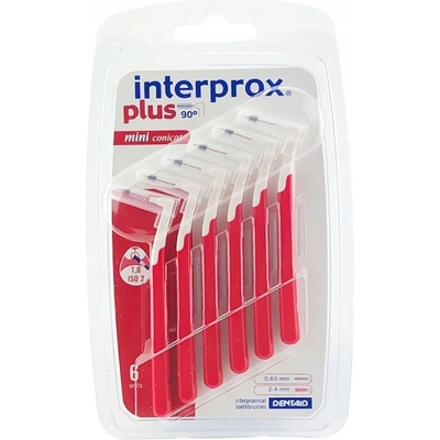 Interprox Plus Mini Conical mezizubní kartáčky 0,6 mm 6 ks