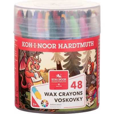 Koh-i-noor Souprava voskovek 8236 48 ks – Zboží Dáma