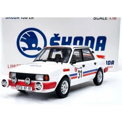Škoda 130 LR Rally Šumava 1985 31 Sedlář ČastulíkFOX18 1:18