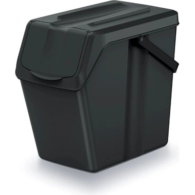 Prosperplast Odpadkový koš SORTIBOX II antracit, objem 25L