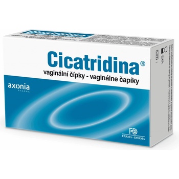 Cicatridine Vaginálne čapíky 10 ks
