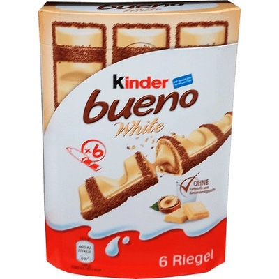 Ferrero Kinder Bueno White 117 g – Zbozi.Blesk.cz