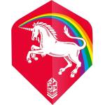 Unicorn ПЕРО big flight unicorn rainbow ЧЕРВЕНО