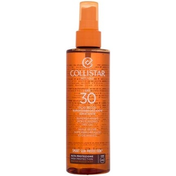 Collistar Supertanning Moisturizing Dry Oil SPF30 водоустойчиво и хидратиращо сухо слънцезащитно масло 200 ml
