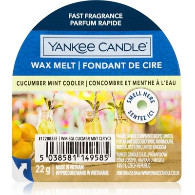 Yankee Candle Cucumbert Mint Cooler vonný vosk do aromalampy 22 g – Hledejceny.cz